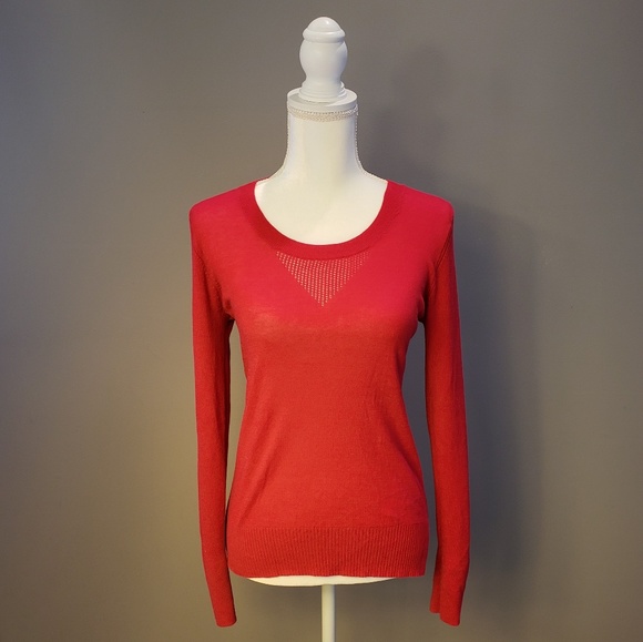 New Victoria's Secret - Perfect Red Sweater Shirt - Picture 2 of 3